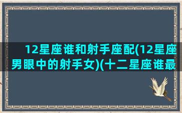 12星座谁和射手座配(12星座男眼中的射手女)(十二星座谁最配射手座)