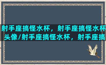 射手座搞怪水杯，射手座搞怪水杯头像/射手座搞怪水杯，射手座搞怪水杯头像-我的网站