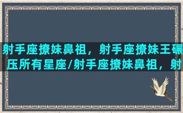 射手座撩妹鼻祖，射手座撩妹王碾压所有星座/射手座撩妹鼻祖，射手座撩妹王碾压所有星座-我的网站