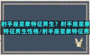 射手座星象特征男生？射手座星象特征男生性格/射手座星象特征男生？射手座星象特征男生性格-我的网站