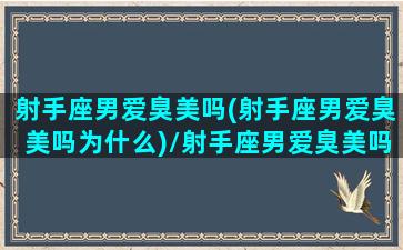 射手座男爱臭美吗(射手座男爱臭美吗为什么)/射手座男爱臭美吗(射手座男爱臭美吗为什么)-我的网站