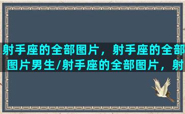 射手座的全部图片，射手座的全部图片男生/射手座的全部图片，射手座的全部图片男生-我的网站