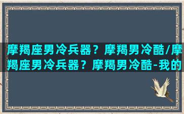 摩羯座男冷兵器？摩羯男冷酷/摩羯座男冷兵器？摩羯男冷酷-我的网站