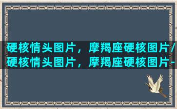 硬核情头图片，摩羯座硬核图片/硬核情头图片，摩羯座硬核图片-我的网站