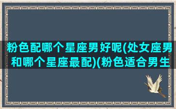 粉色配哪个星座男好呢(处女座男和哪个星座最配)(粉色适合男生还是女生)