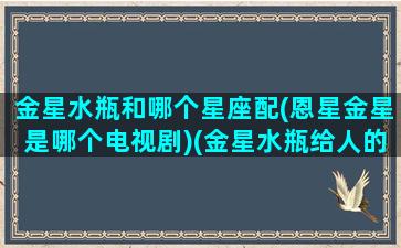 金星水瓶和哪个星座配(恩星金星是哪个电视剧)(金星水瓶给人的感觉)