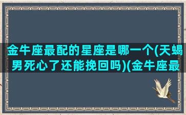 金牛座最配的星座是哪一个(天蝎男死心了还能挽回吗)(金牛座最匹配什么星座)