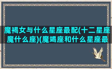 魔褐女与什么星座最配(十二星座魔什么座)(魔竭座和什么星座最配对)